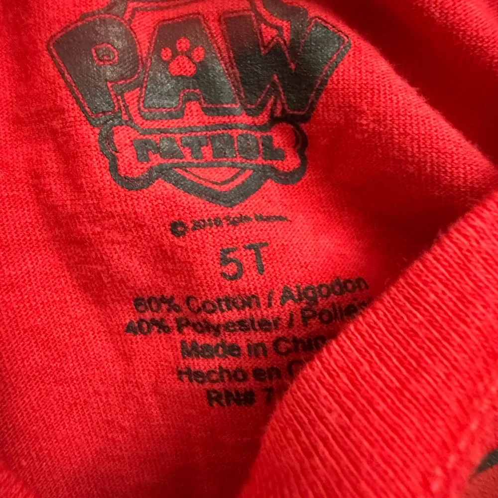 Nickelodeon Paw Patrol Marshall Cotton Long sleeve tee Boys - Picture 2 of 2